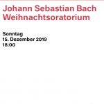 Bach Weihnachtsoratorium Kölner Philharmonie Judith Nüsser