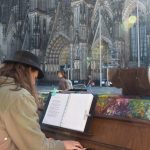 Pianist am Kölner Dom ©Judith Nüsser