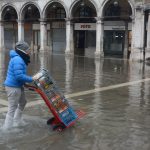 Venedig Judith Nüsser Aqua alta Markusplatz